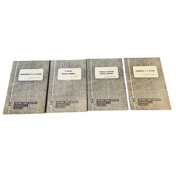 National Radio Institute Booklets (Lot of 20) VTG Circuit Reading Course READ - Picture 6 of 7